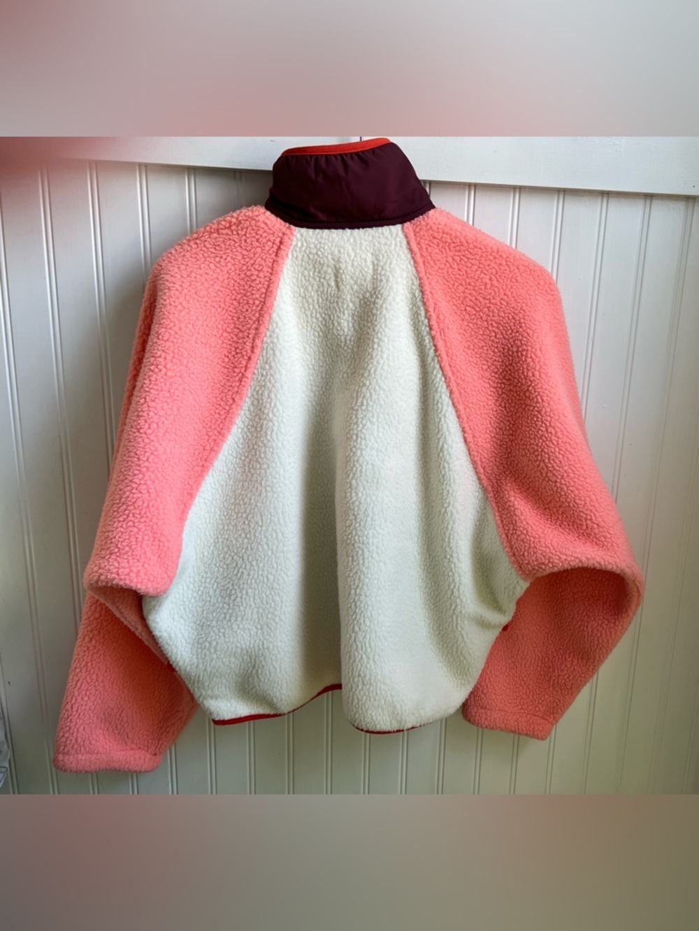 FPM Hit The Slopes Colorblock Fleece Pullover in Fruit Punch Combo Size XS NWT - Picture 8 of 11